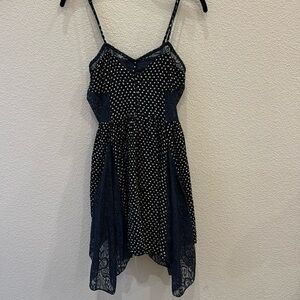 Catch Me Strappy Lace Fit Flare Dress Size Medium EUC